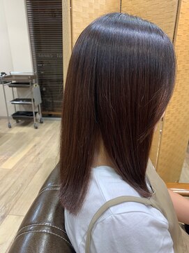 ヘアーキャラット(HAIR carat) ミディアムワンレングス