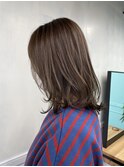 柔らかベージュ/グレージュ/韓国ヘア/髪質改善/清澄白河