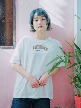 ヘアアンドリラクゼーション シャッセ(Hair&Relaxation SASE) 外はねボブ