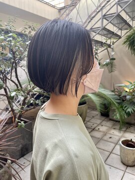 メイクス 表参道(MAKE'S omotesando) インナーカラー×ショートボブ