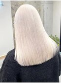 ミルクティーベージュダブルカラーインナーカラーケアブリーチ