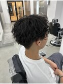 強すぎない大人ツイストスパイラルパーマ