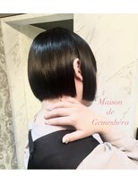 メゾン ドゥ ジェメシェラ(Maison de gemeshe'ra)&nbsp;まるく無いのが可愛いgemeshe'raのヘイリーBob