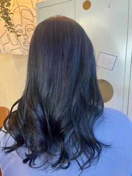 ヘアー ルシア(hair lucia) ネイビー