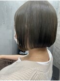 ぱつんと内巻きボブ