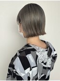 グレベージュ切りっぱなしスタイル