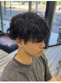 王道波巻きスパイラルパーマ◎