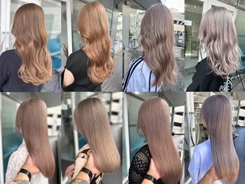 ティナ(Tina)の写真/【別府駅前】ハイトーン/インナーカラー/グラデーション等の特殊カラーはTinaにお任せ♪理想を叶えるサロン