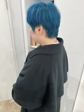 シー ヘアデザイン(see hair design) turquoise ブルー