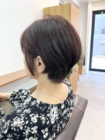 ランプ(Lamp) 白髪染め/髪質改善/中野/ボブショート ビフォアー&アフター