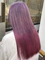 イリ 心斎橋(ili)&nbsp;ハイトーンカラーミルクティーベージュレイヤーカット