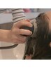 【地肌から美髪ケア】カット＋マイクロファインバブル