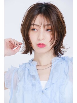 ノアン ギンザ(NOAN GINZA) 外ハネミディ/イルミナ/イノア/ケラスターゼ/キャビア/40代/50代