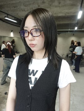 ネアー 新潟(NEER) アプリコットオレンジ/くびれヘア/ウェーブショート［新潟］