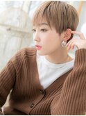 小顔マッシュショート外国人風インナーカラーh4越谷20代30代40代