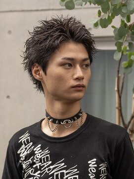 テクト バイアッシュ 吉祥寺店(Tect by Ash) ザクザクスパイキーショートザクザクピンパーマ