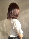 ピンク　ブラウン