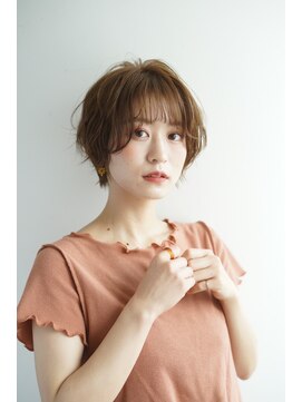 ルフュージュ バイ プロデュース 相模大野店(Refuge by Produce) くびれショート/マロンベージュ