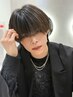 【垢抜けた印象に】カラー+メンズカット ￥11900 ［メンズサロン/韓国/天神］
