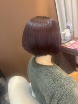 ヘアデザインスペース イチエ(hair design space i chi e) 大人可愛いくすませラベンダーカラー