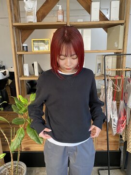 レーン(LANE) ワインレッドカラー