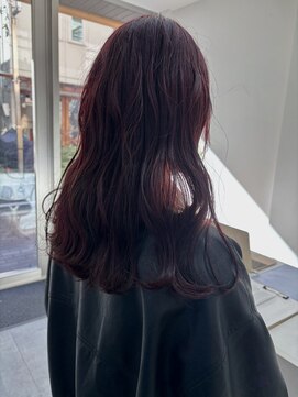 ディッシィ 立川(D'ICI) 【YUI】ブリーチ無しダブルカラー/ RED