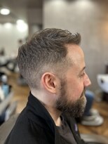 アンカー(ANCHOR)&nbsp;MEN’S HAIR/サーフカール/刈り上げセンターパート/印西市