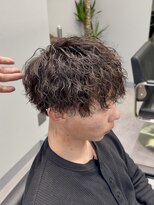 ニレイナガノ(201 NAGANO)&nbsp;刈り上げマッシュ/ツイストスパイラルパーマ/無造作パーマ