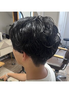 アロハ(ALoha) メンズパーマ ニュアンスシャドウ