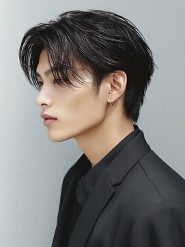 ソウル 福山駅前店(SOUL.) フェザーパーマ 波巻きパーマ 刈り上げ ツーブロック 20代