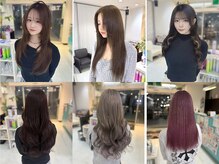 ヘアアンドメイク サファイア(Hair and Make SAPPHIRE)の雰囲気（プルエクステ×透明感カラーで"可愛く"【静岡/東静岡/韓国】）