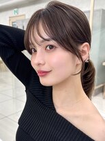 エジョン 三鷹店(Aejon)&nbsp;三鷹レイヤーカット韓国ダブルカラー顔周り前髪カットボブ