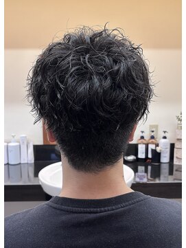 バーバーショップテト(barber shop tete) 大人無造作スパイラル