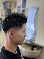 バーバーサトウ(BARBER SATO) アップバング