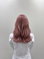 アン(Hair make un) ピンクベージュ/ピンク/コーラルピンク