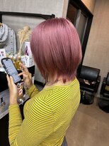 トリコ(ToricO) ピンクブラウン ピンクベージュ ダブルカラー チェリーレッド
