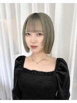 アイドットプラス 札幌大通り(i.+ODORI)&nbsp;あご下1cmフェイスレイヤー切りっぱなしボブ