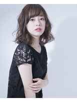 シャンプー 本店(SHAMPOO)&nbsp;Aライン×ラフウェーブはスゥイートなモテ髪を演出