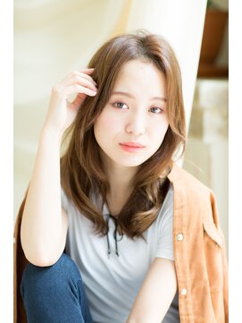 アクアレラ(AQUARELA） 【AQUALERA/須磨駅】☆伸ばしかけ無造作☆【ニュアンスカラー】