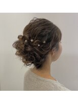 アピッシュ ギンザ(apish ginza)&nbsp;tomoヘア＊似合わせヘアアレンジ　パーティアップ