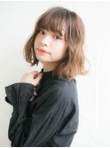 ゆるふわウェーブパーマスタイル