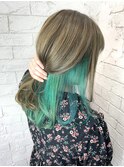 インナーカラー【所沢、イルミナカラー、ブリーチ】