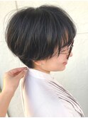 30代40代似合わせカットで　カジュアル◎マッシュショート