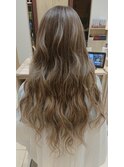 エクステ☆ハイライトも入れると更に可愛い