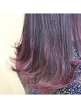 ヘアーアンドメイク ドレス(DRESS) パープルカラー