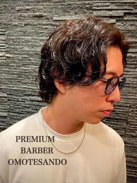 プレミアムバーバー 表参道店(PREMIUM BARBER produce by HIRO GINZA) ナチュラルスタイル×韓国風パーマ