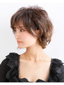 タヤ 府中店(TAYA) 20代30代40代大人かわいい小顔ひし形ふんわりボブ