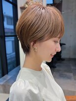 ザ シー 橋本(The C)&nbsp;30代40代50代◎大人ナチュラルレイヤーショートボブ 表参道 橋本