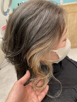 イチゴ 本郷通り店(ICH GO)&nbsp;ハイライト＋ベージュイヤリングカラー