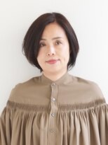 えがお美容室&nbsp;【えがお美容室】50代60代の方に◎ヘアセットが簡単 ひし形ボブ